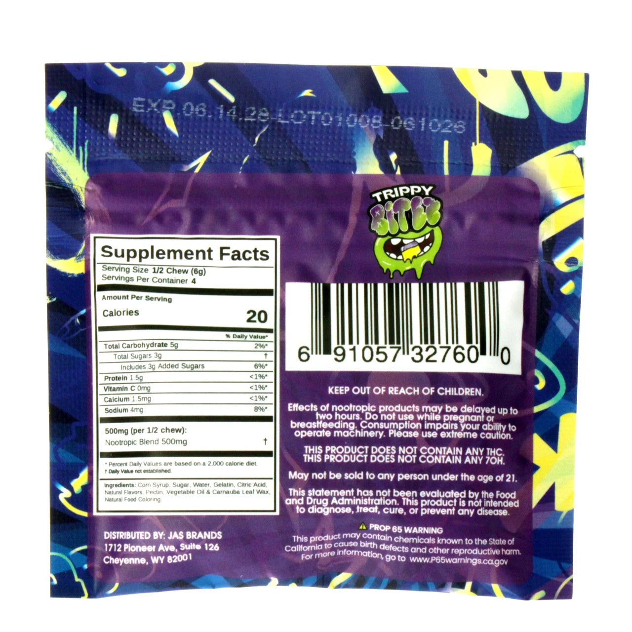 Trippy Double Mushrom Edible Gummies | 200MG
