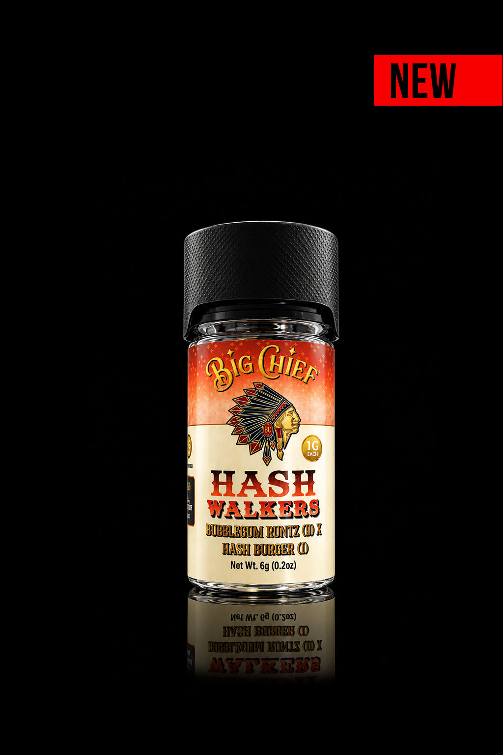 BIG CHIEF HASH WALKERS | PREROLLS 6 x pack