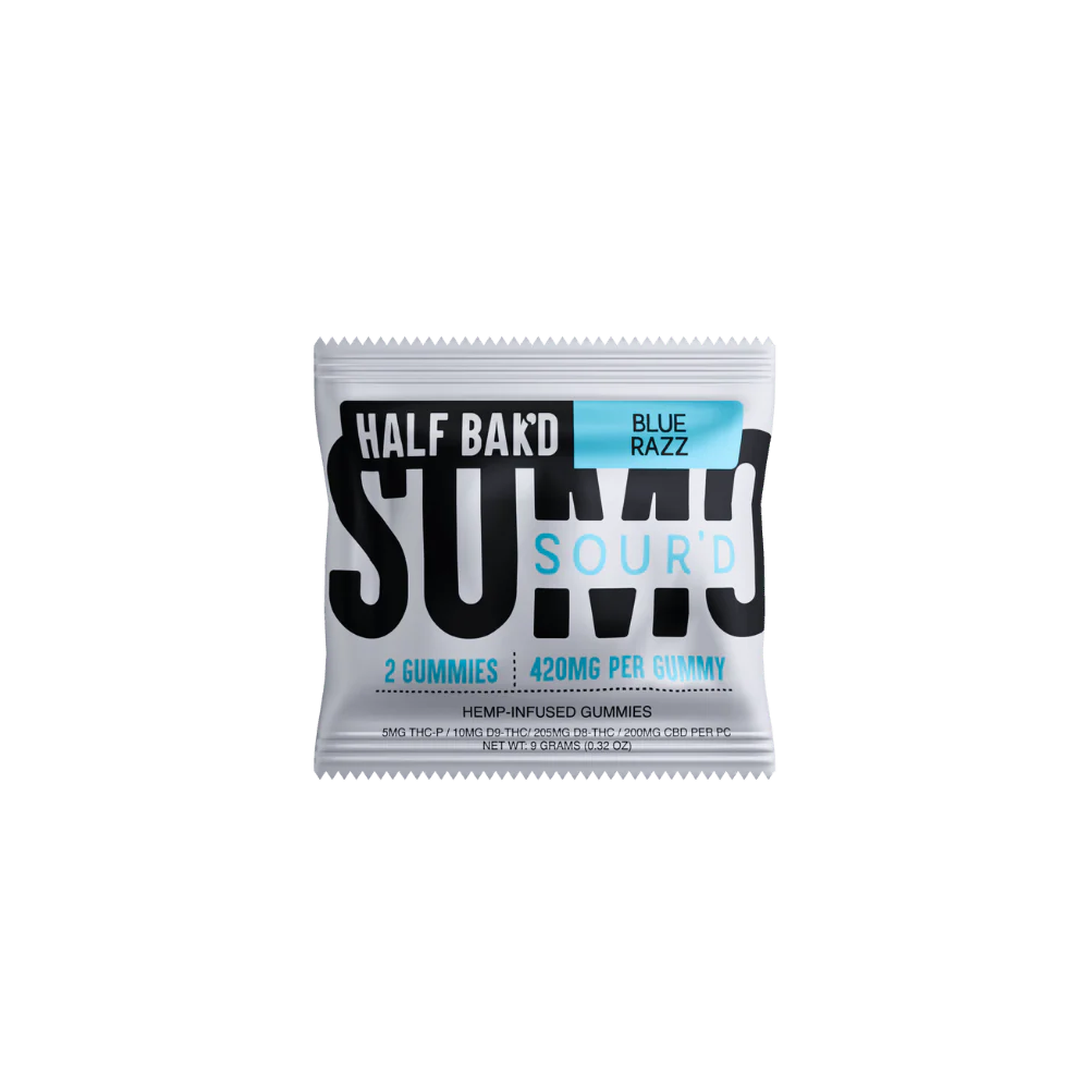 Half Bak’d SOUR Sumo Gummies 420mg | 2pc