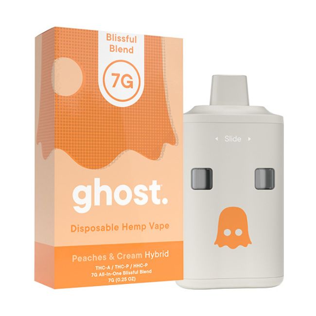 Ghost Blissful Blend THC(A) Disposable | 7g MARKET PLACE Ghost Blissful Blend THC(A) Disposable | 7g MARKET PLACE