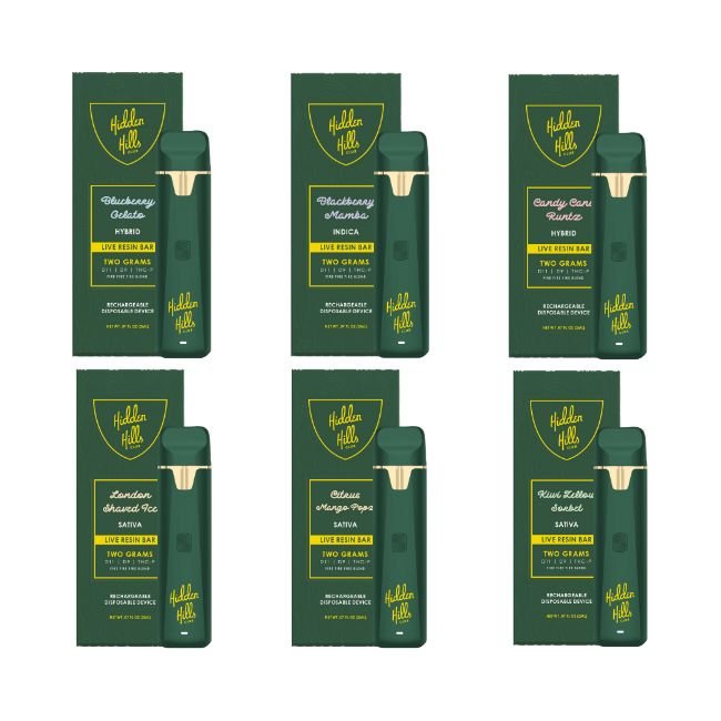 HIDDEN HILLS FIRE FIRE BLEND D(9) LIVE RESIN 2GM DISPO