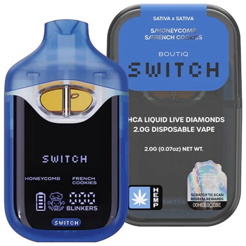 Boutq Switch V4 THCa Liquid Diamond Disposable 2g