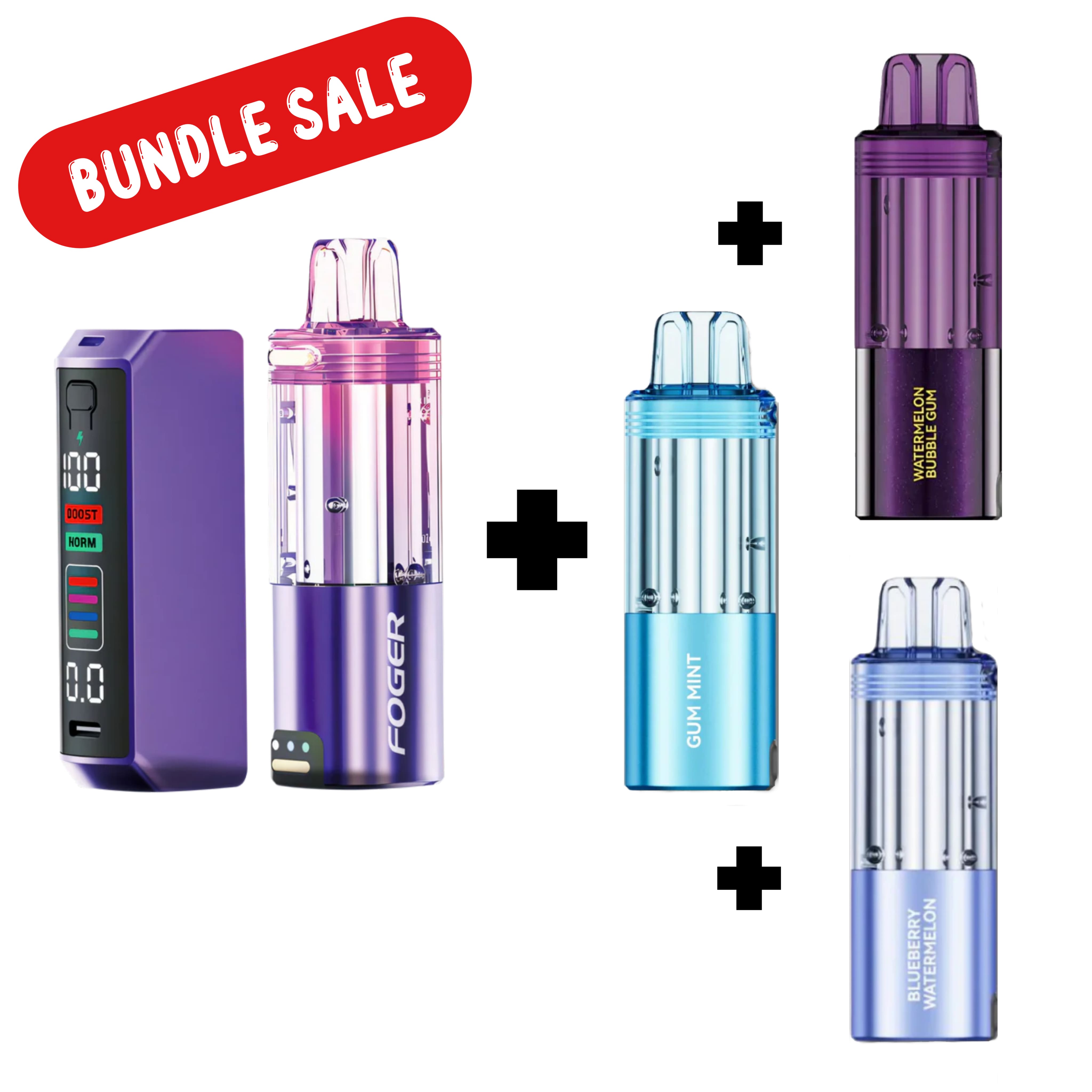 Foger Switch Pro 120,000 PUFF BONUS TANKS