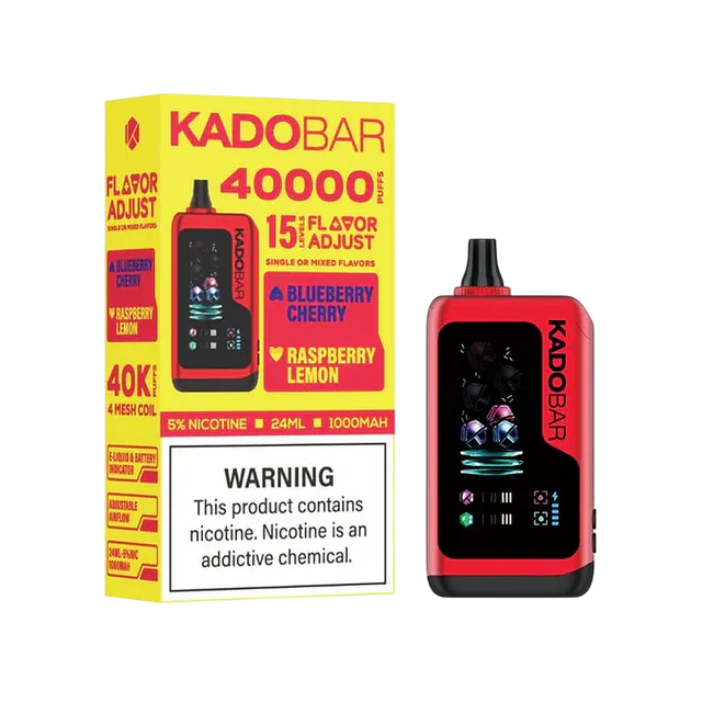 Kado Bar Flavor Adjust 5% 40000 Puffs Disposable