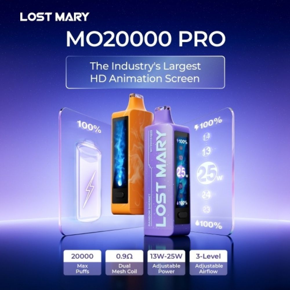 Lost Mary 20,000 PUFF Thermal Pro Disposable – MO20000 (NEW)