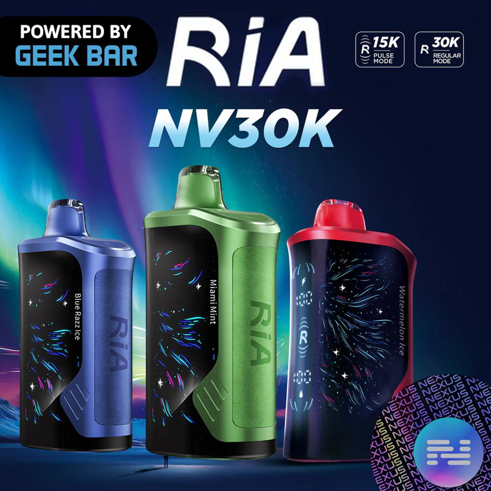 GEEK BAR RIA 30,000 PUFFS DISPOSABLE