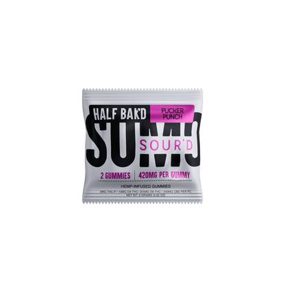 Half Bak’d SOUR Sumo Gummies 420mg | 2pc