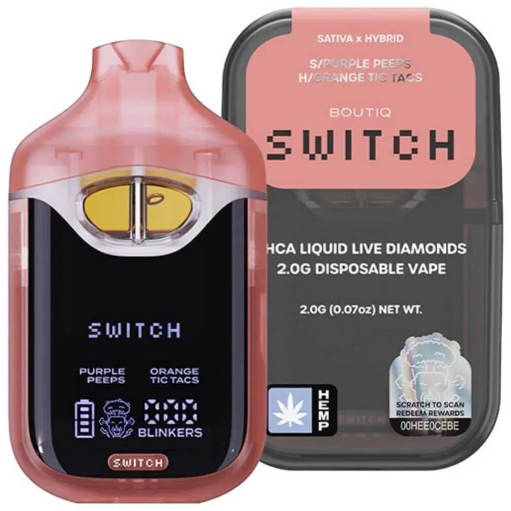 Boutq Switch V4 THCa Liquid Diamond Disposable 2g