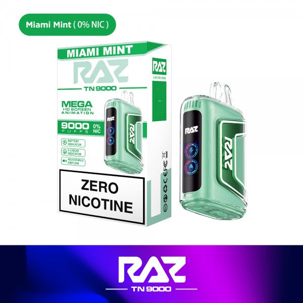 RAZ TN9000 Disposable 0% NIC FREE