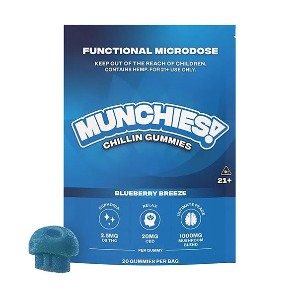 1000MG MUNCHIES D(9) FUNCTIONAL MICRODOSE (5PC)