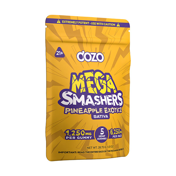 ZAa Mega Smashers Gummies | (5ct) 6,250mg