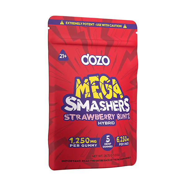 ZAa Mega Smashers Gummies | (5ct) 6,250mg