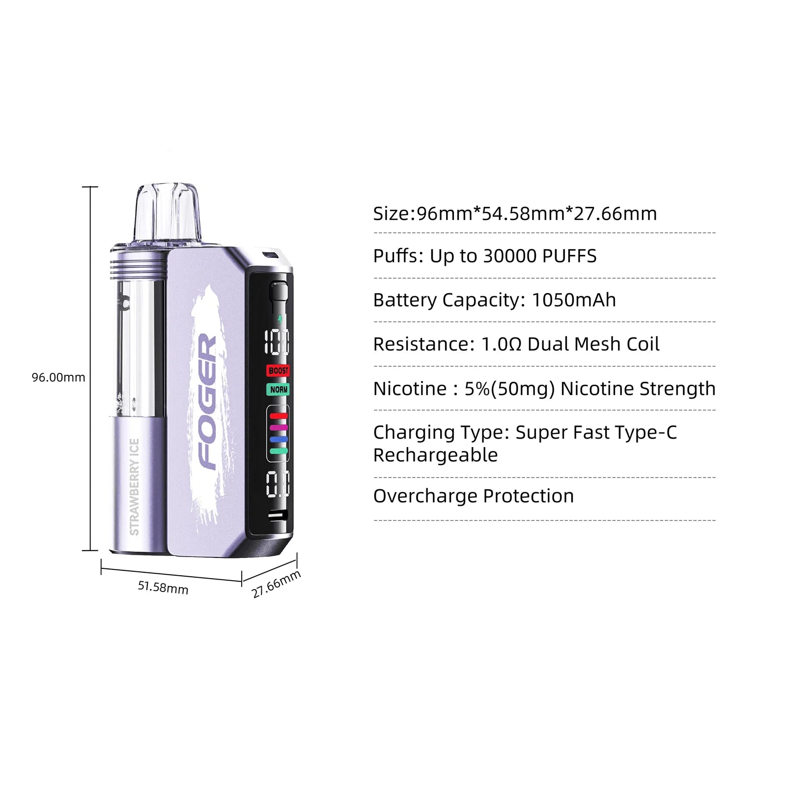 Foger Switch Pro Kit - 30,000 Puff Pod Based Disposable