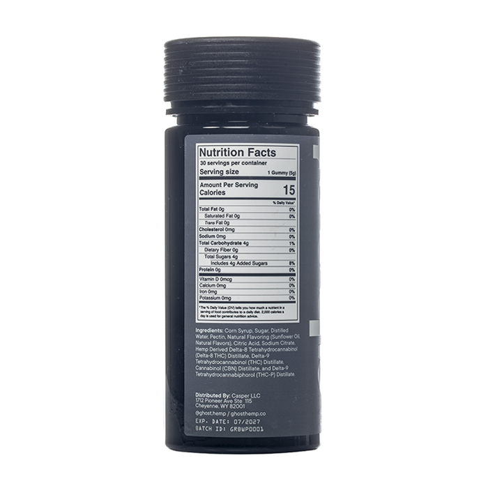 Ghost Graveyard Blend Gummies 15000mg | 30 pc