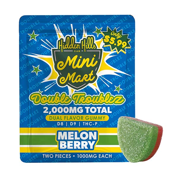 Hidden Hills Mini Mart Dual Gummies | (2ct) 2000mg