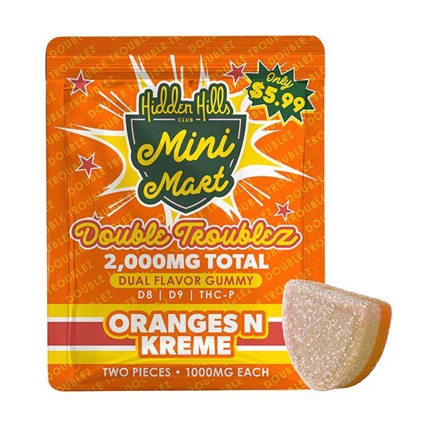 Hidden Hills Mini Mart Dual Gummies | (2ct) 2000mg