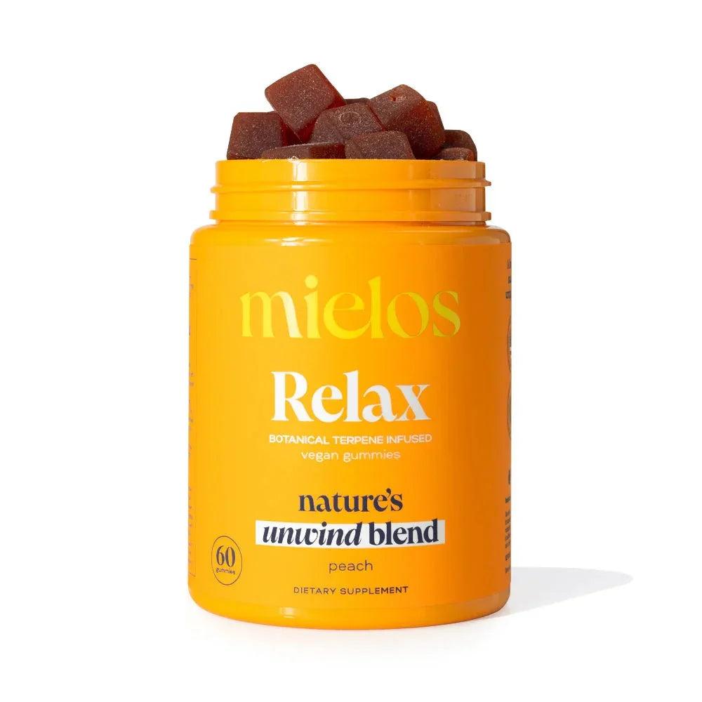 Mielos Btanical Terpne Infused Relax Gummies | 60 Count