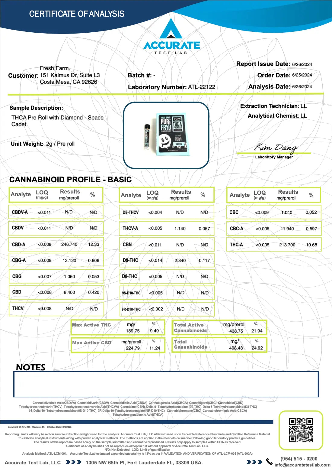 Half Bak’d Purifry’d Diamonds Pre-Rolls | 2g