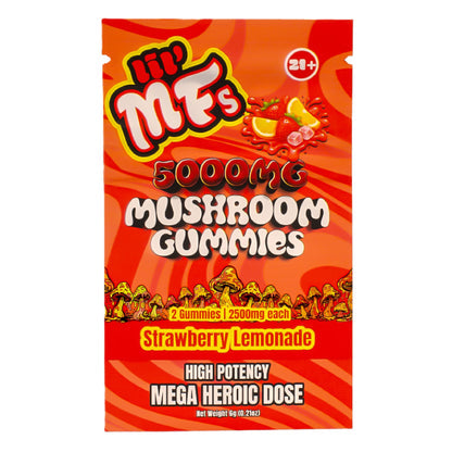 Mega Heroic Dose High Potency Mushrom Gummies (2pc) - 5000mg