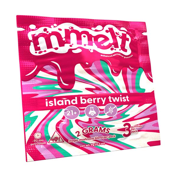 Mmelt Mushrom Gummies by Cali Extrax | 3 Count