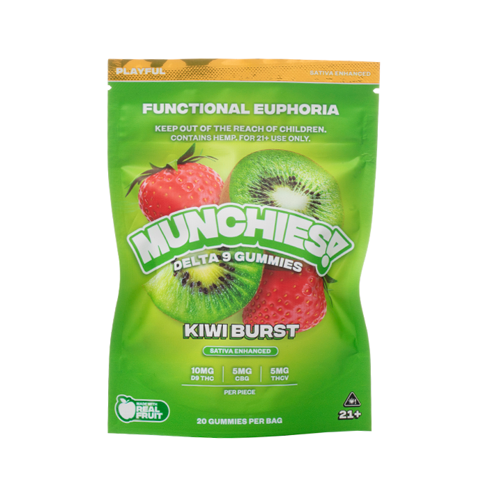 400mg Munchies Functional Euphoria D(9) (20PC) Gummies -