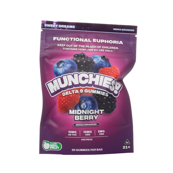 400mg Munchies Functional Euphoria D(9) (20PC) Gummies -