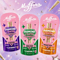 4G | Muffins Diamond Coated Pre Rolls