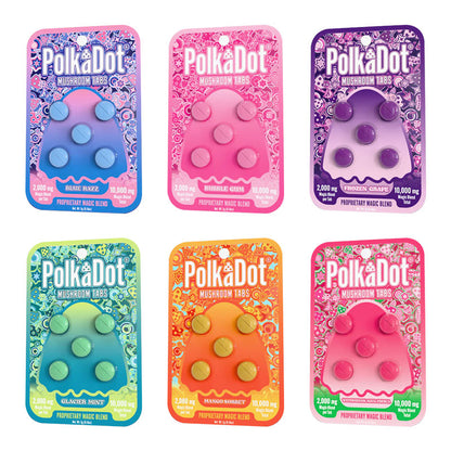 PolkDot Mushrom Blend Tabs | 2000 mg