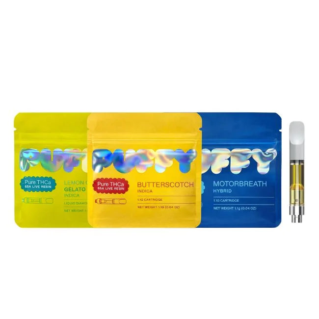 PUFFY: PURE LIVE RESIN CARTRIDGE - 1.1G