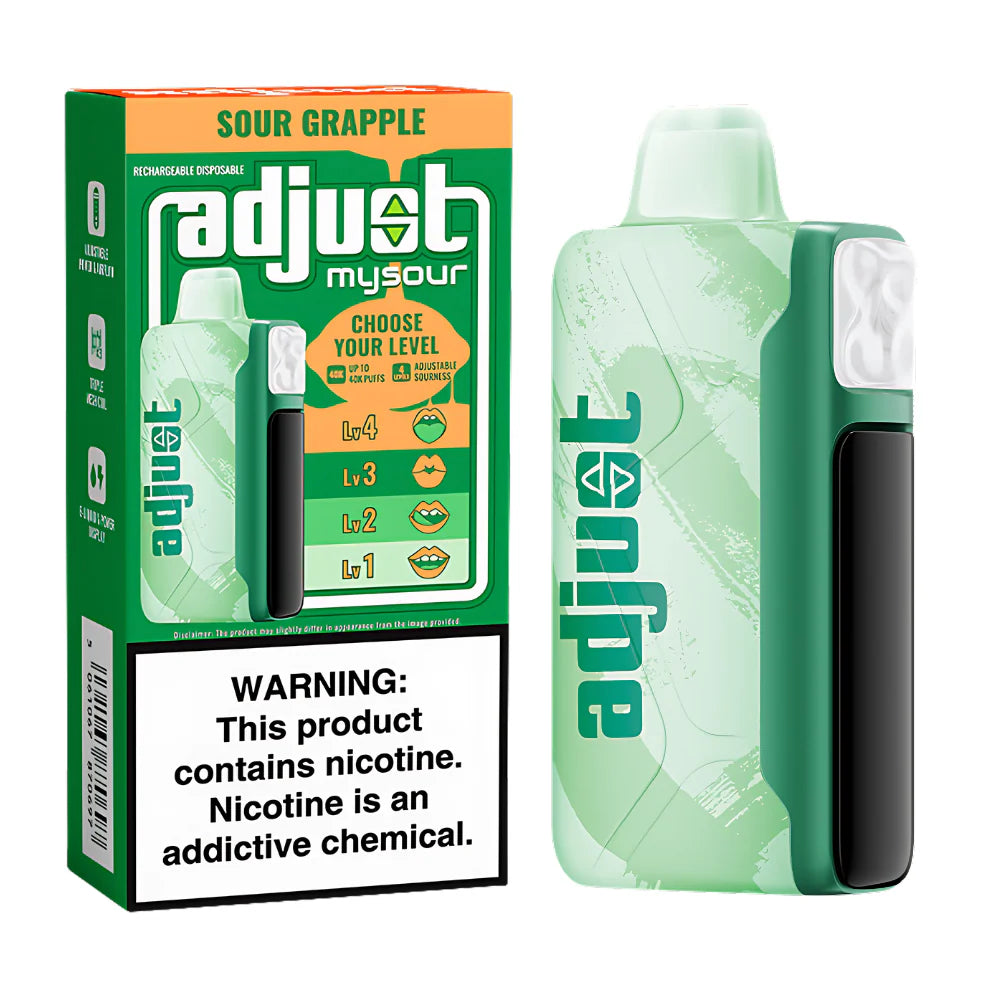ADJUST MY SOUR 40,000 DISPO VAPE