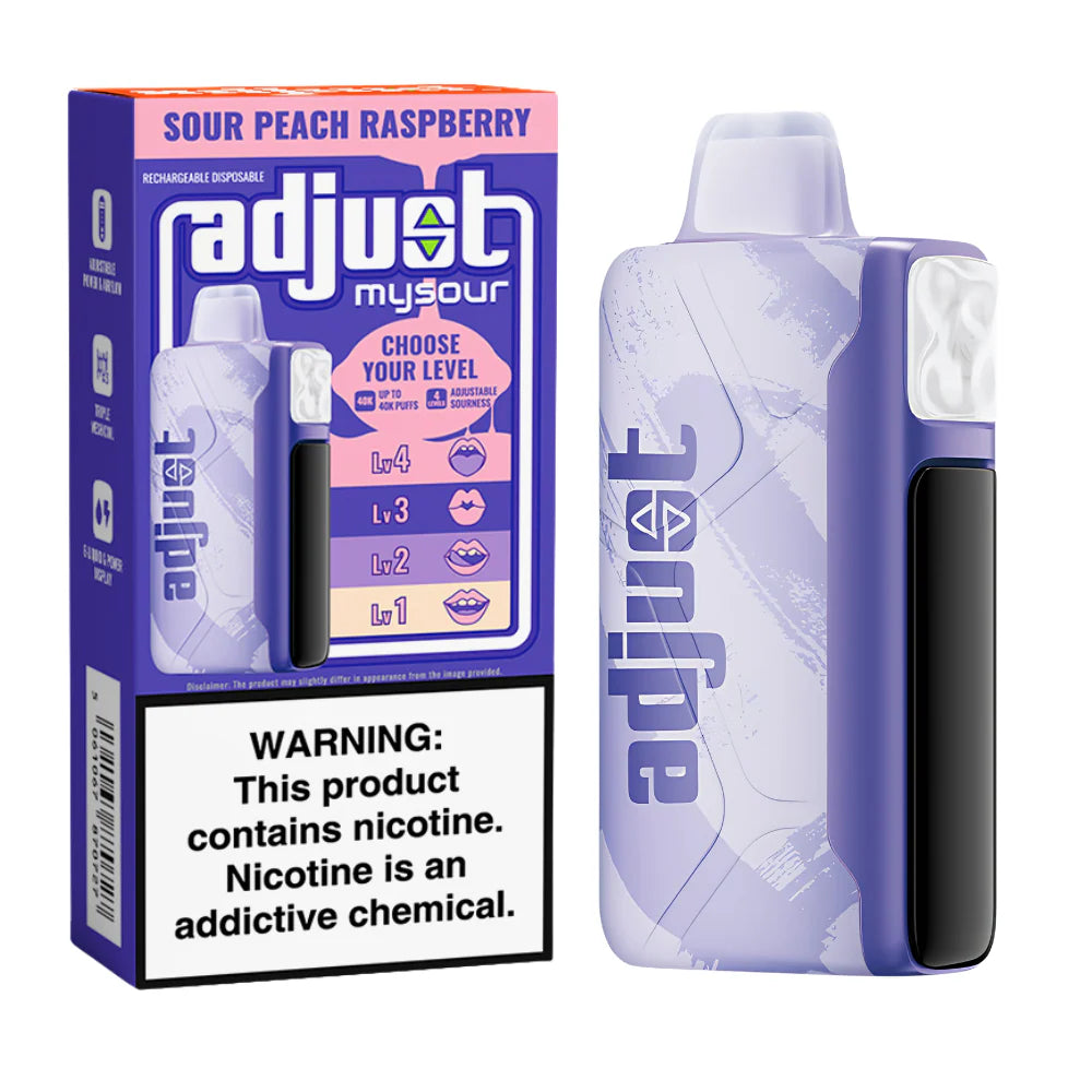 ADJUST MY SOUR 40,000 DISPO VAPE