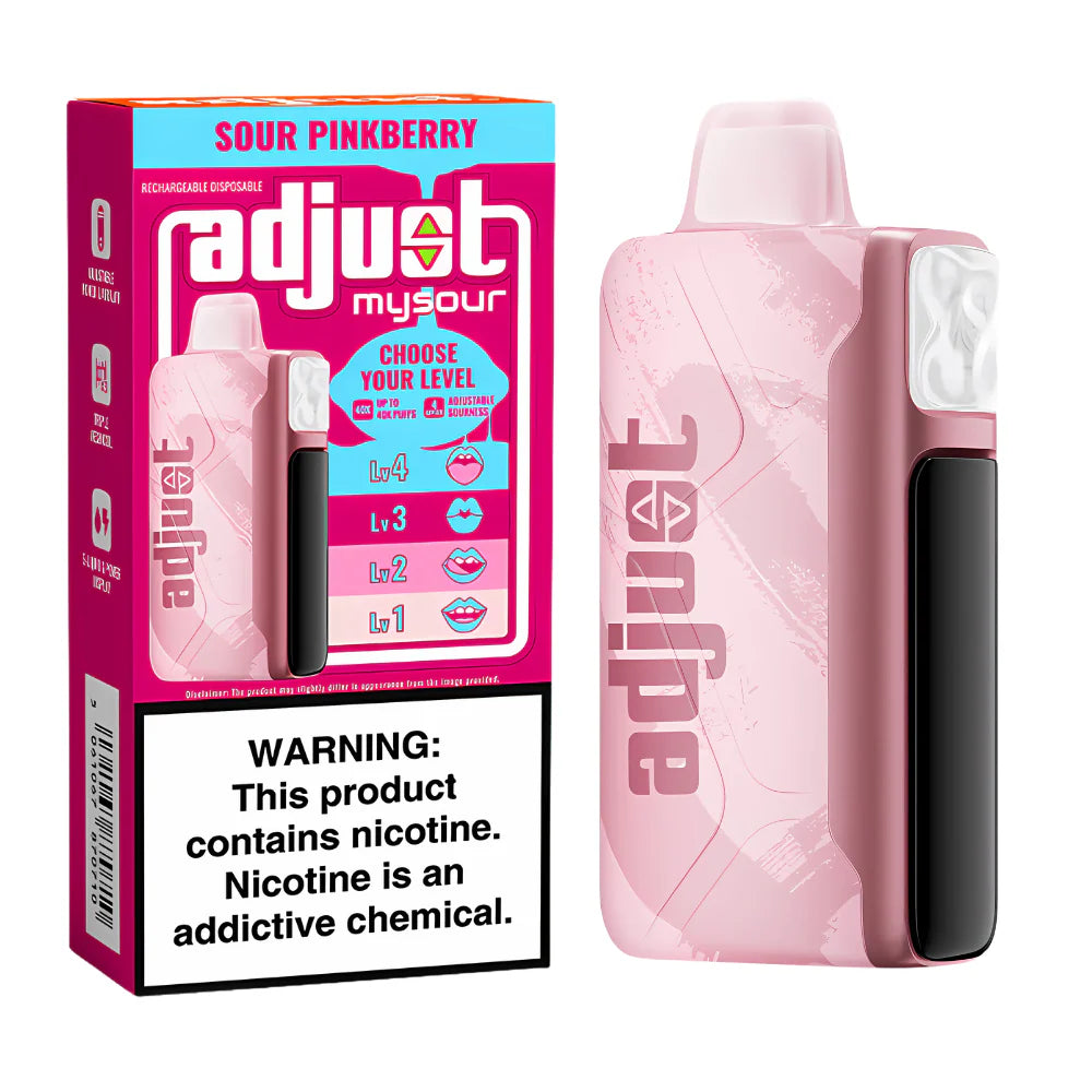 ADJUST MY SOUR 40,000 DISPO VAPE
