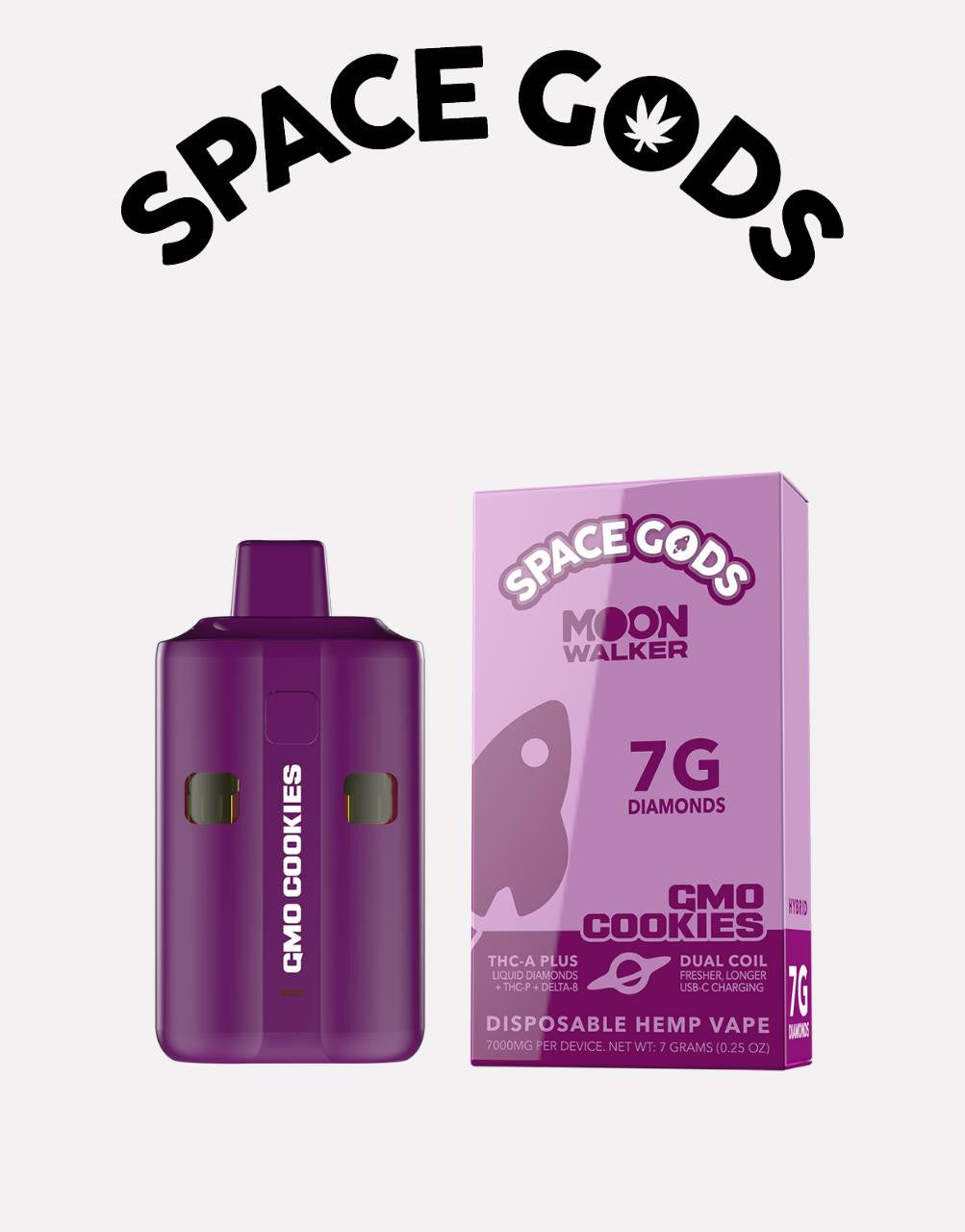 7G Moon Walker Disposable | TH--C-A TH--C-P Liquid Diamonds Del-- 8